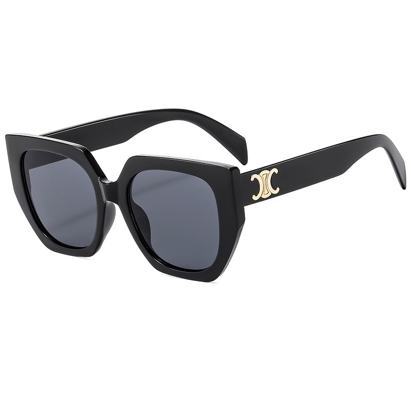 Damen Statement-Sonnenbrille mit glamourösem Rahmen Karnz