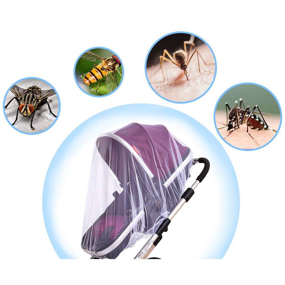 Premium Kinderwagen Mückennetz Karnz