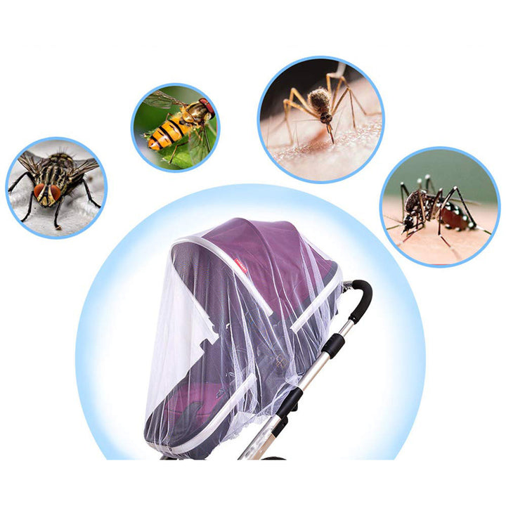 Premium Kinderwagen Mückennetz Karnz