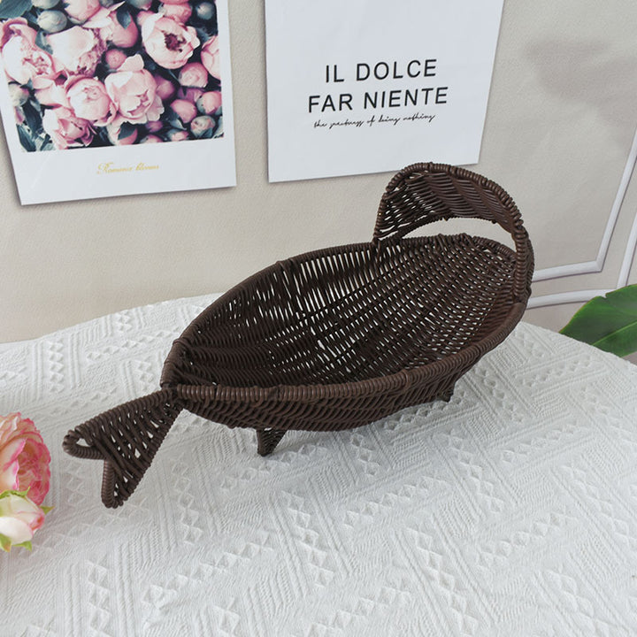 Dekorative fischförmige Aufbewahrungskorb Karnz