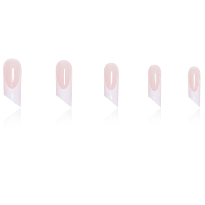 Elegante Französische Tipp Acrylnagelkunstverlängerungen Karnz