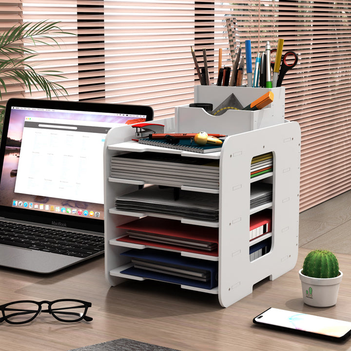 Mehrstufiger Schreibtisch-Organizer