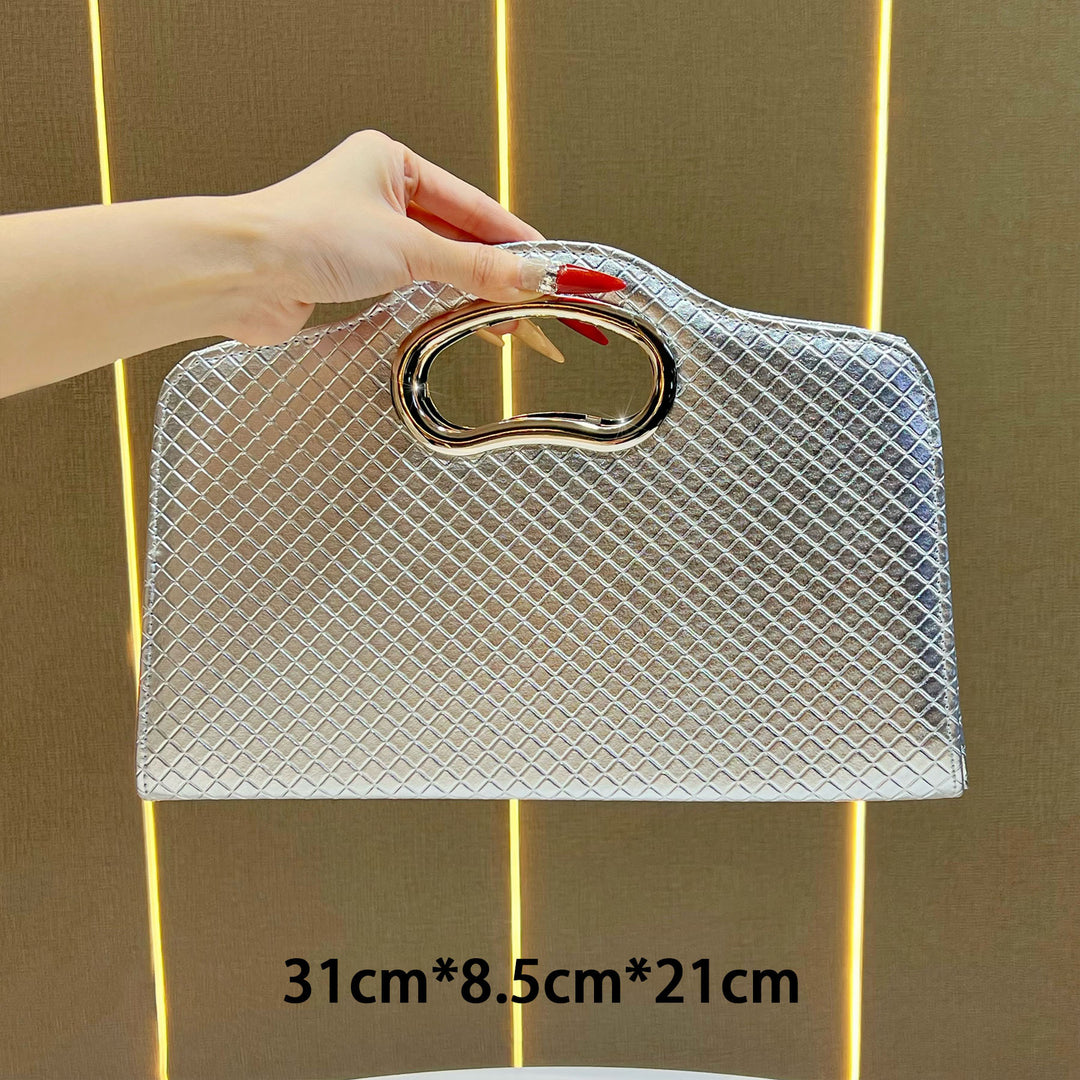 Texturierte Abendhandtasche