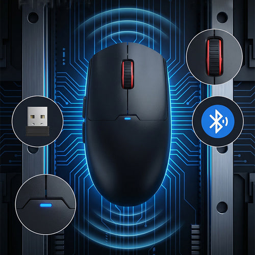 Hochmoderne Ergonomische Gaming-Maus mit Anpassbarer Dpi-Steuerung Karnz