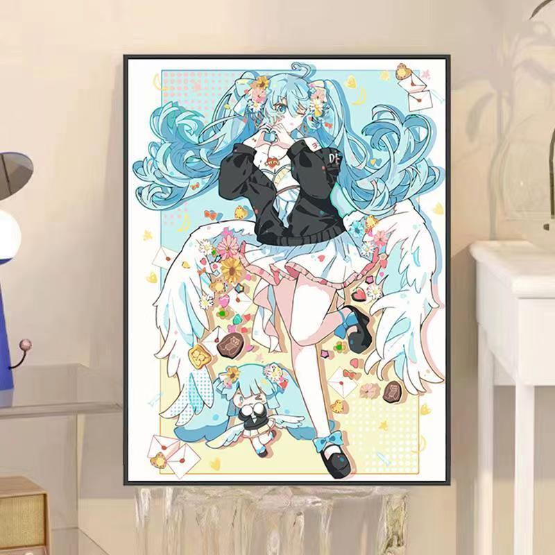 Anime-inspirierte dekorative Wandkunst Karnz