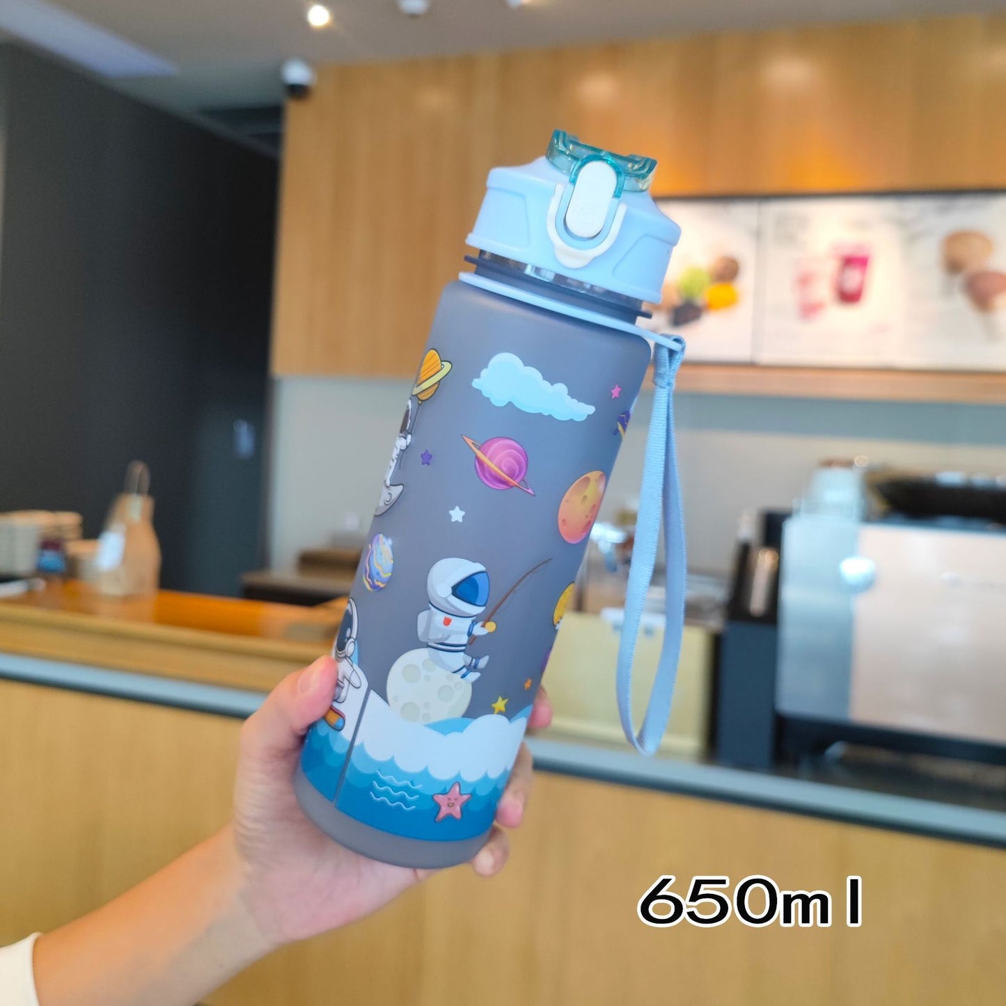 Damen kreative Trinkflasche im Weltraumdesign Karnz