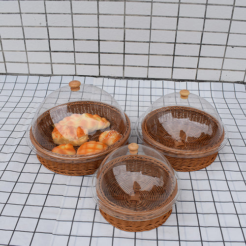 Artisan Woven Bread Serving Set Karnz