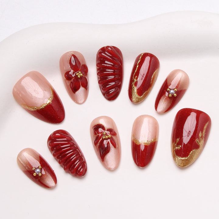 Elegante Press-On-Nagelspitzen Karnz
