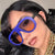 Damen oversized Sonnenbrille im futuristischen Design Karnz