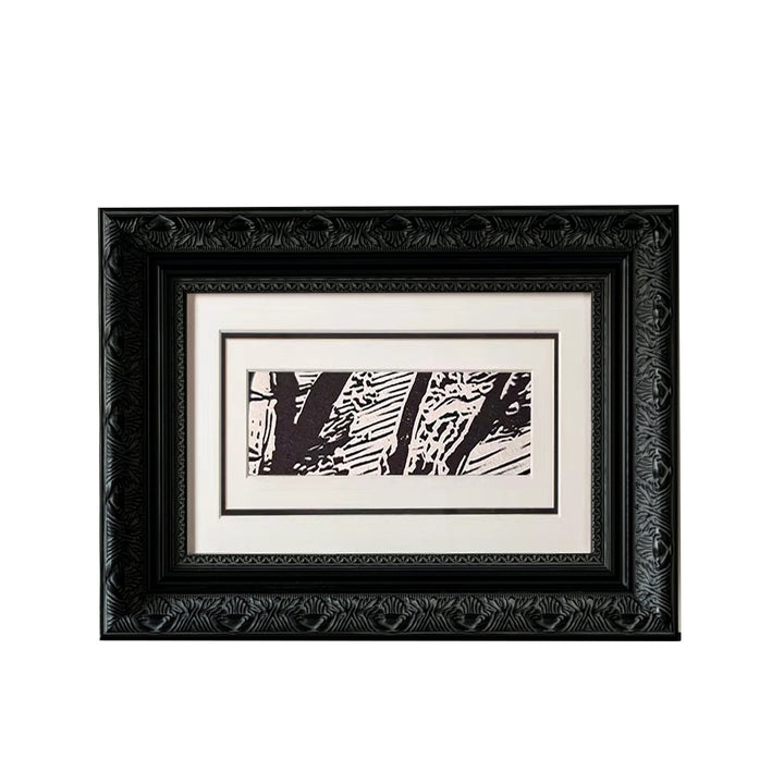 Dekorative gerahmte Kunstdruck