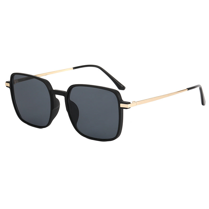 Damen modische oversized Sonnenbrille mit exklusiven Metall-Details Karnz