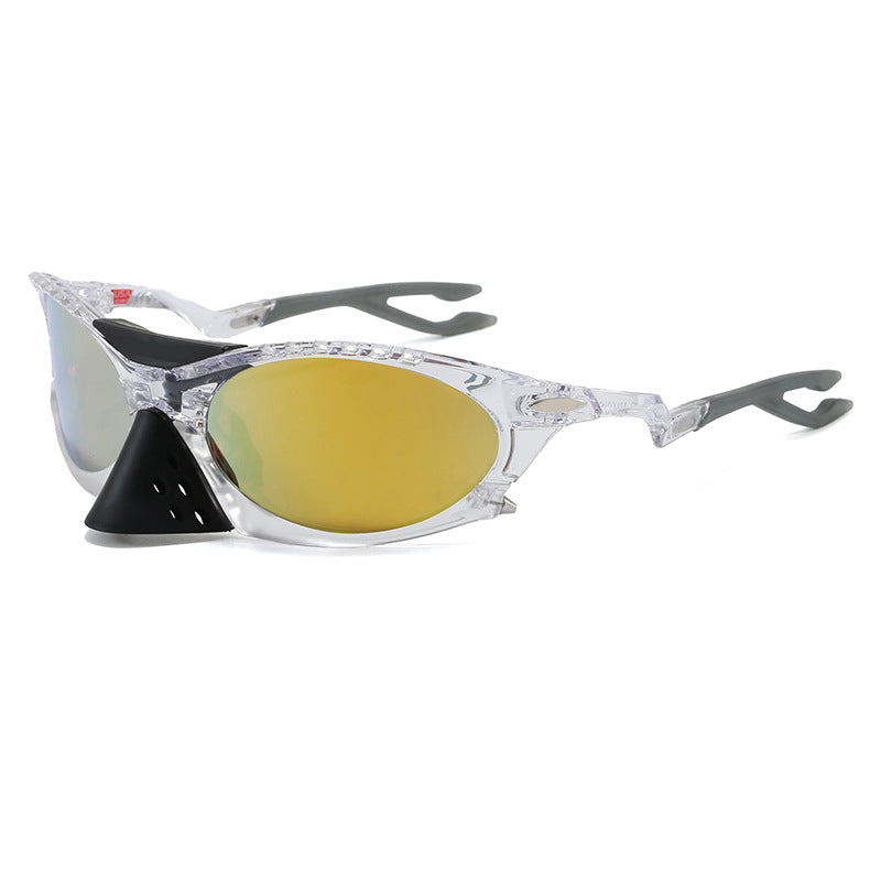 Damen Sportliche Outdoor-Sonnenbrille mit UV-Schutz und ergonomischem Design Karnz