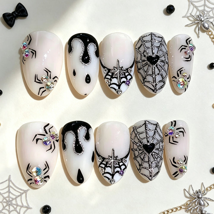 Elegante Gothic Nagelkunst Tipps