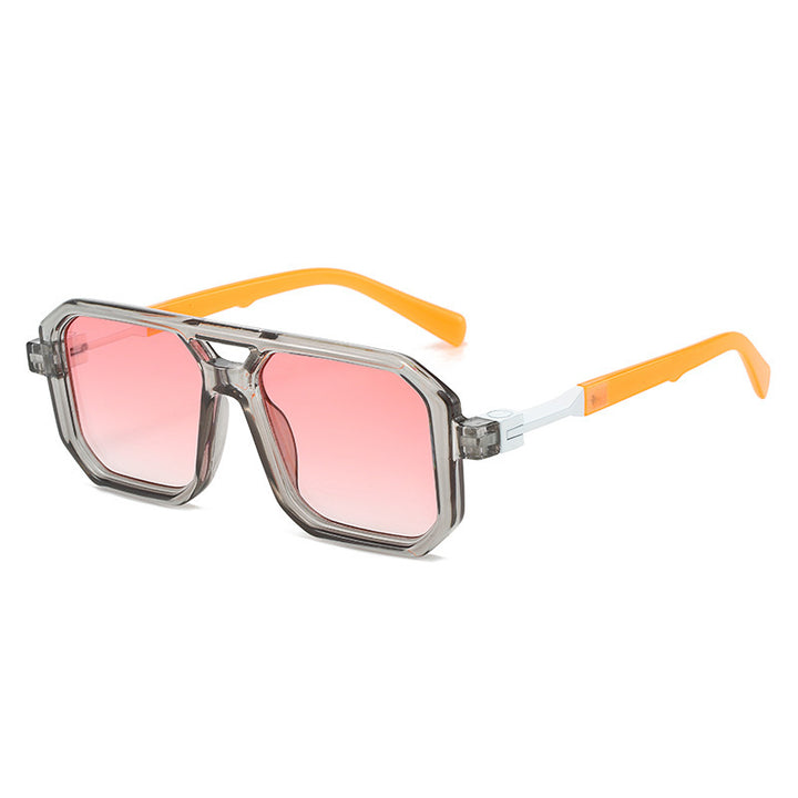 Fette Übergroße Achtkantige Sonnenbrille Karnz