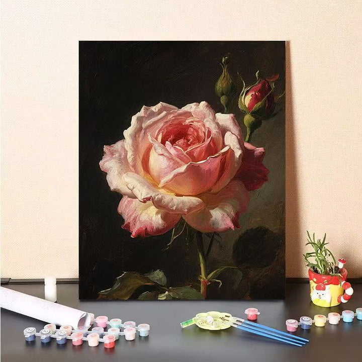 DIY Florales Malset Karnz