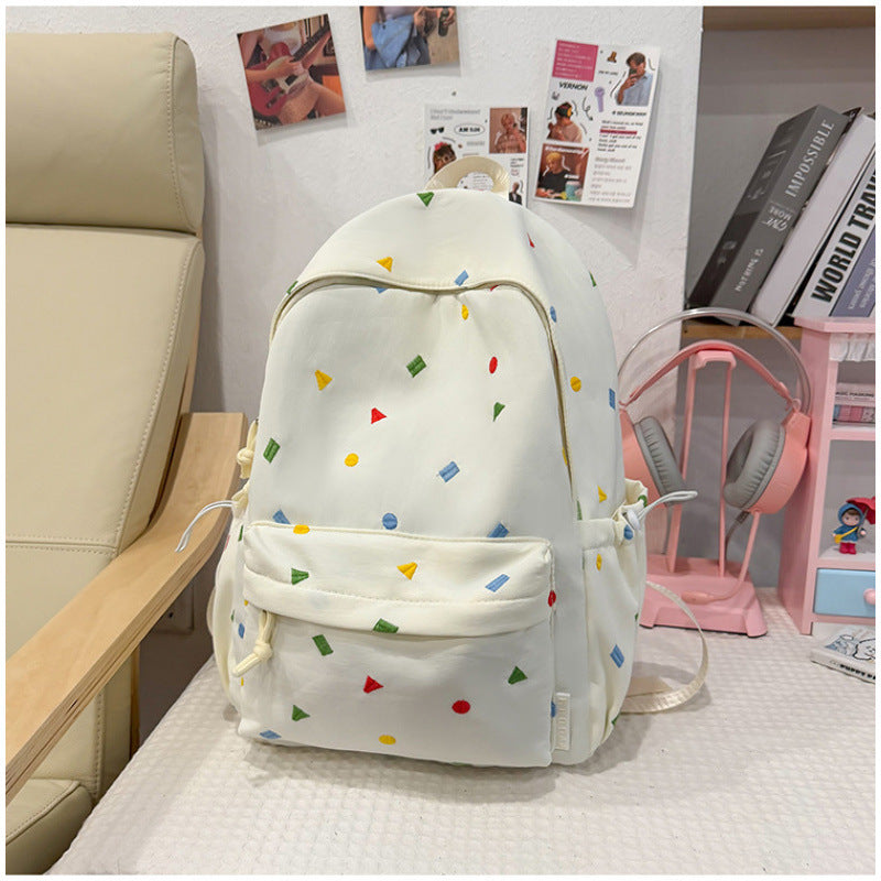Lustige gemusterte Freizeit-Rucksack