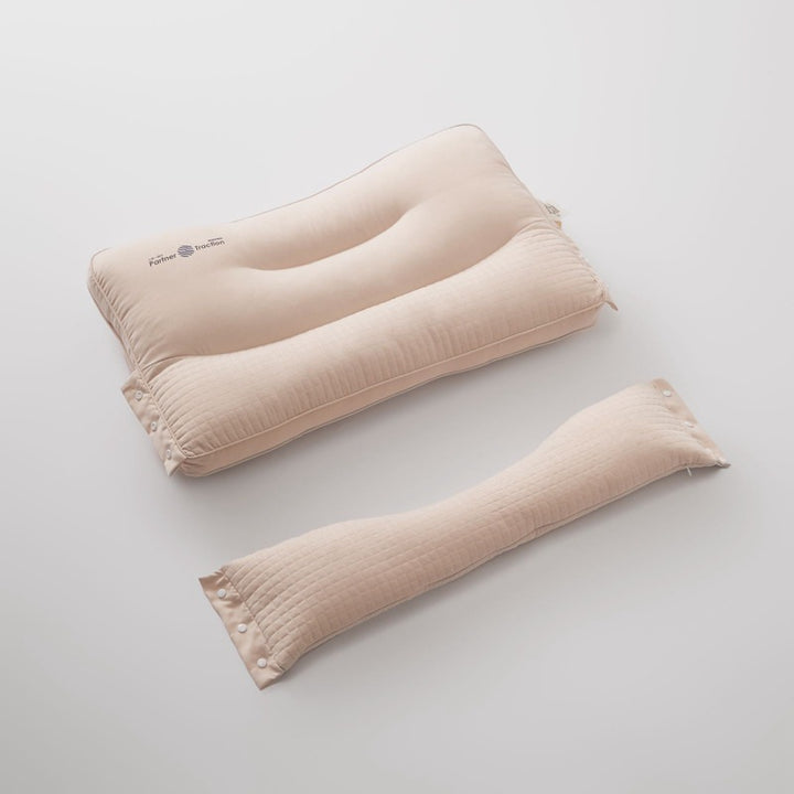 ergonomisches Nacken- und Ganzkörperkissen-Set mit abnehmbarem Stützpolster