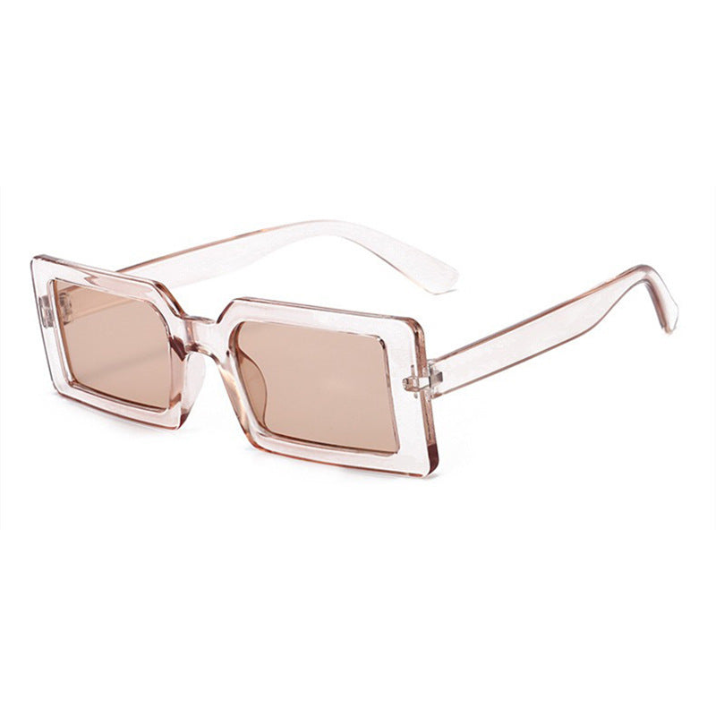 Schlank moderne quadratische Rahmen-Sonnenbrille Karnz