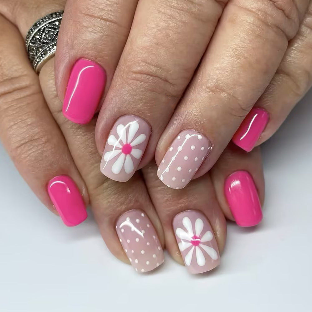 Floral Nail Art Design Karnz