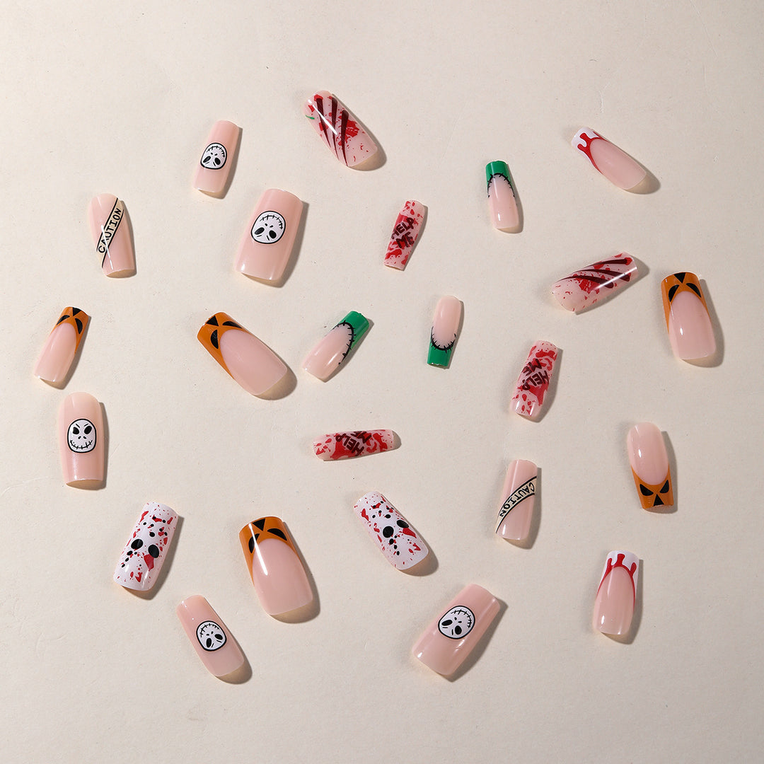 Spooky Themed 3D Nail Art Extensions Karnz