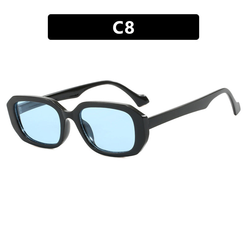 Damen modische Sonnenbrille mit elegantem geometrischen Design Karnz