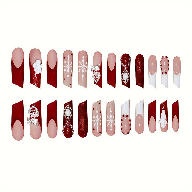 Urlaubs-Themen Press-On Nagelkunst Set Karnz