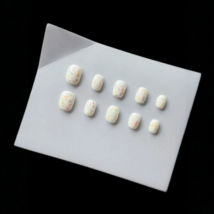 Buntes Premium Press-On Nail Art Set
