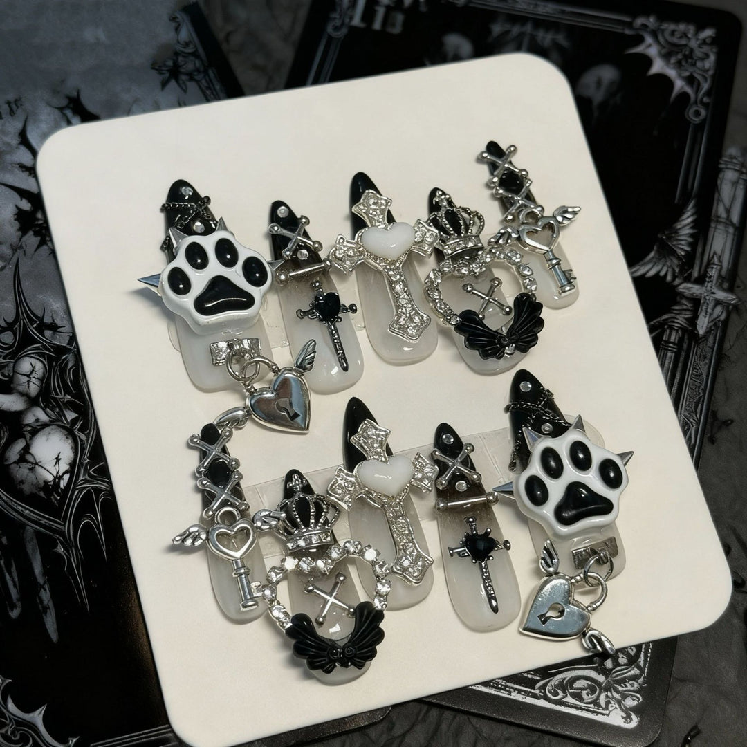 Gothic Charm Nagelkunst Set