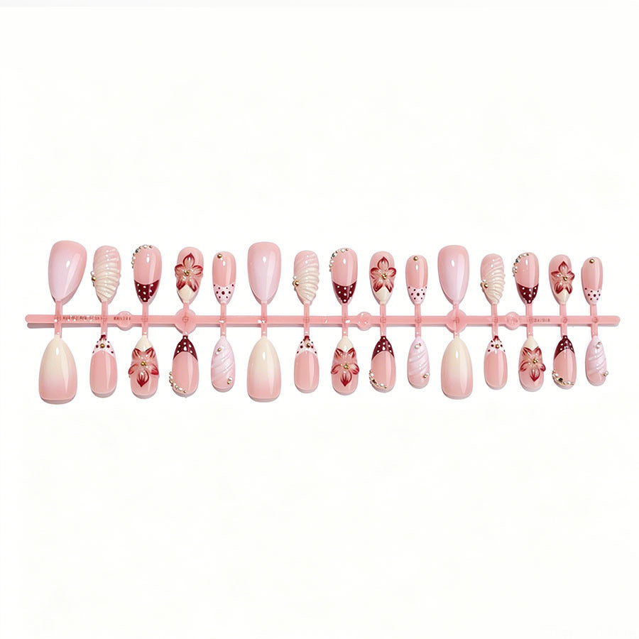Florales Nagelkunst Design-Kit Karnz