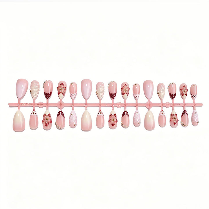 Florales Nagelkunst Design-Kit Karnz