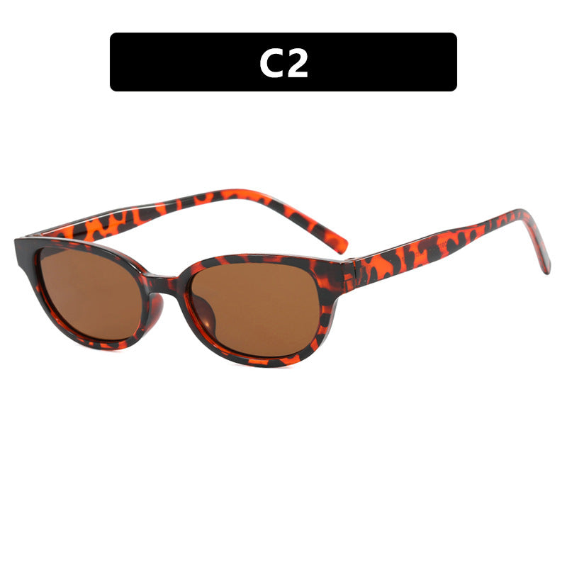 Damen modische Cat-Eye Sonnenbrille mit UV-Schutz und leichtem Rahmen Karnz