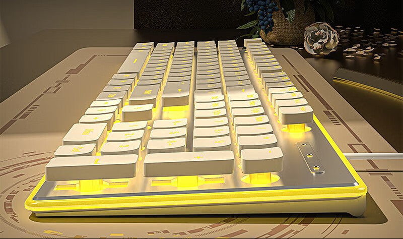 Vintage-inspirierte mechanische Tastatur Karnz