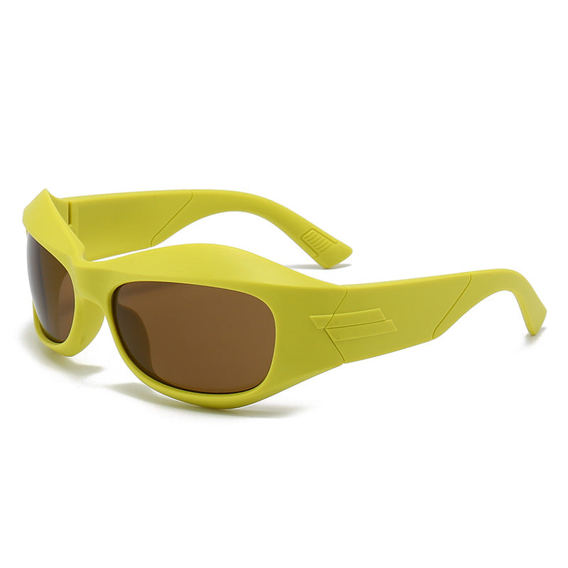 Damen sportliche Sonnenbrille mit ergonomischem Design und UV-Schutz Karnz