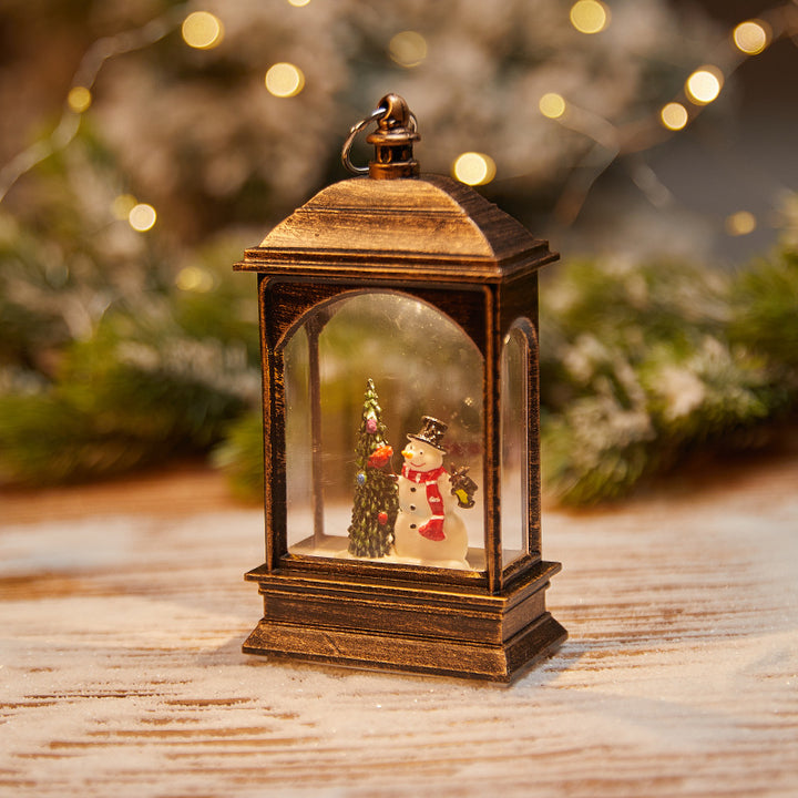 Dekorative LED Weihnachtslaterne Karnz