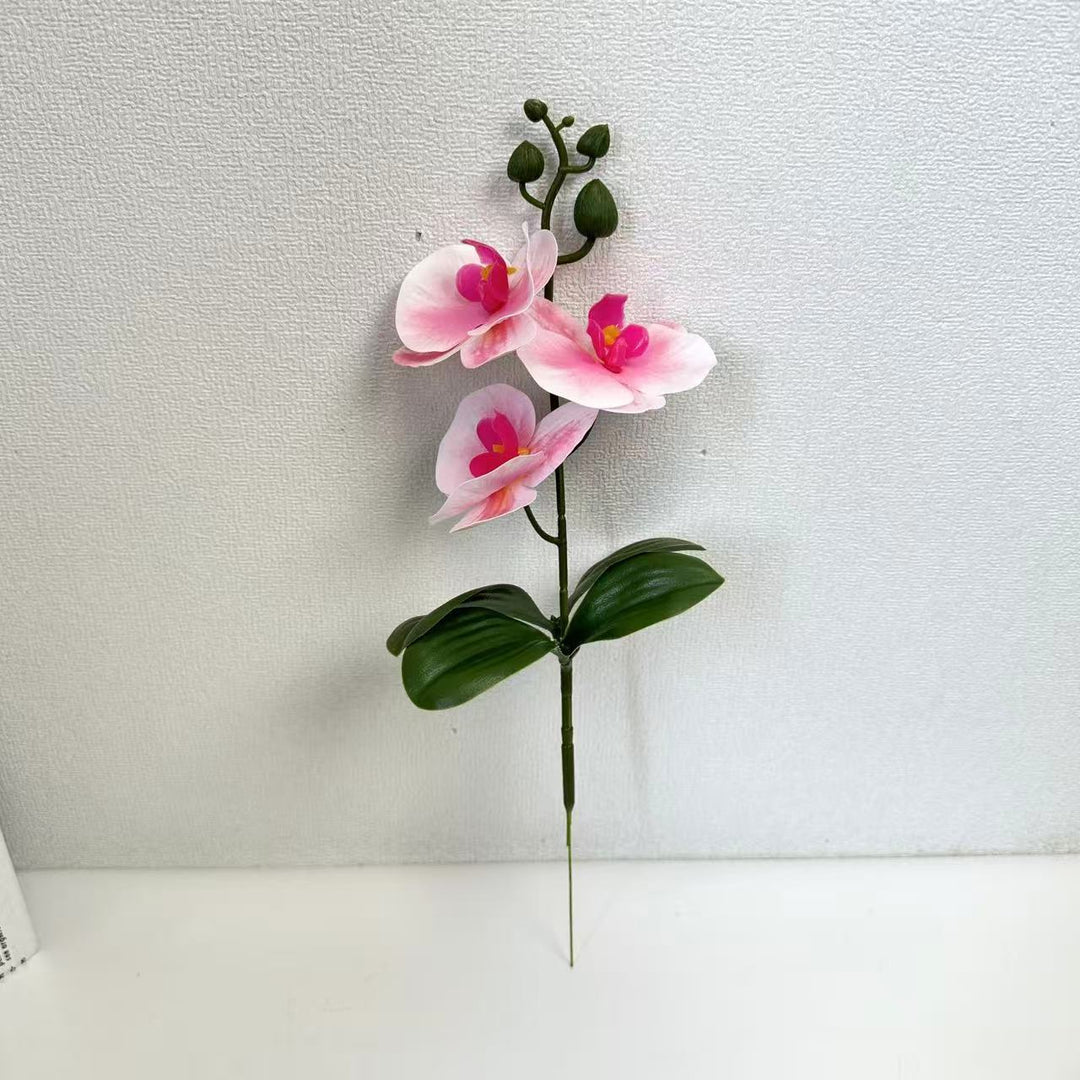 Künstliches Orchideenblütenarrangement für dekorative Wohnraumausstellung