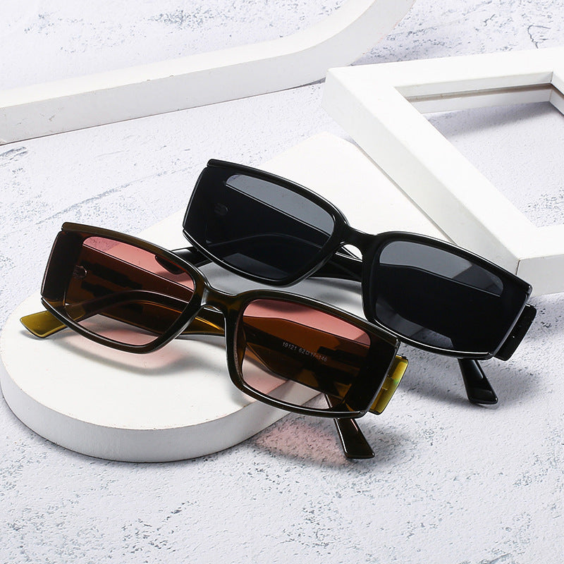Modische Weitbeinige Sonnenbrille Karnz