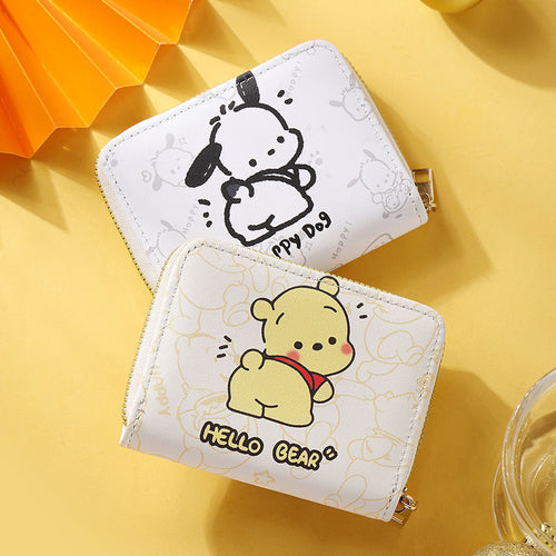 Niedlicher cartoon-themen Reißverschluss-Münzbeutel Karnz