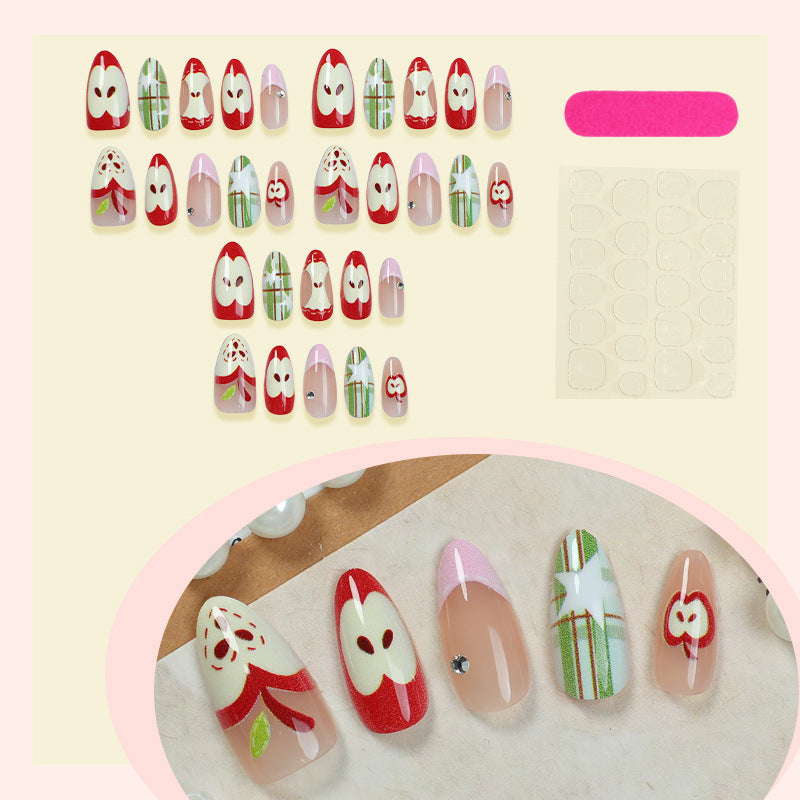 Verspieltes Themen-Presse-Nagelkunst-Set Karnz