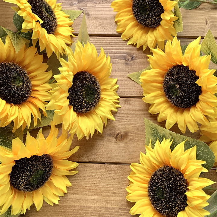 Dekorative Künstliche Sonnenblumenstrauß
