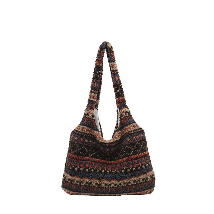WoBohemian Strick Hobo Tasche Karnz