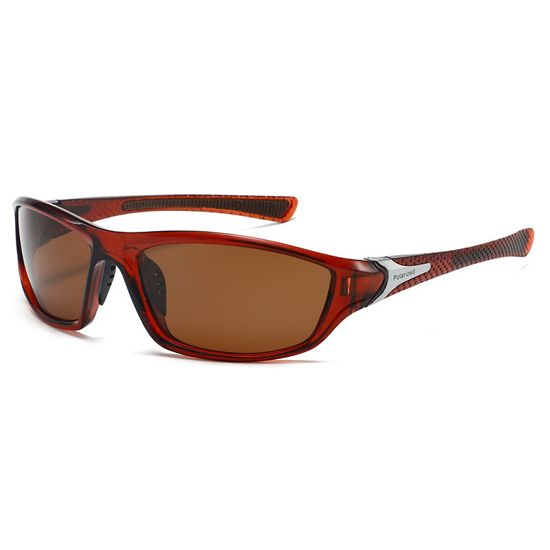 Herren Sportsonnenbrille mit polarisierenden Gläsern und ergonomischem Design Karnz