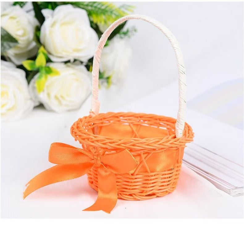 Dekorative handgewebte Geschenkkorb Karnz
