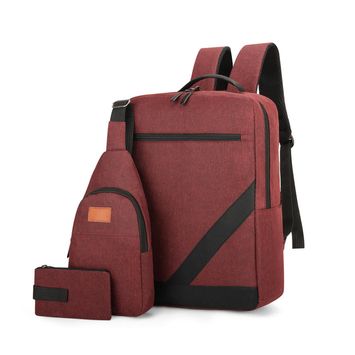 Smart Travel Rucksack mit kompaktem Umhängetasche Karnz