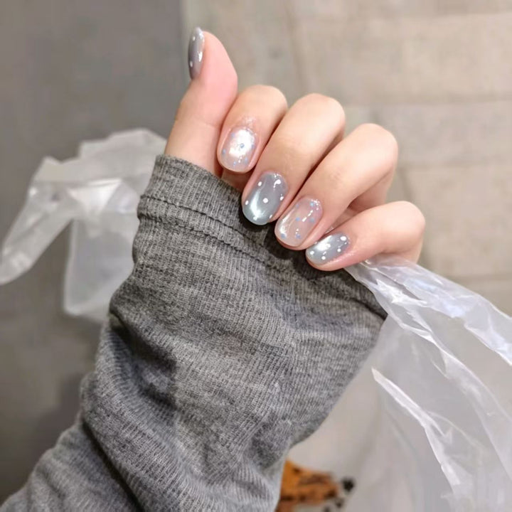 Süßes Charakter Press-On Nagelkunstset Karnz