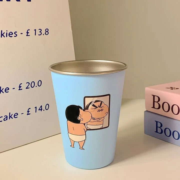 Lustiger Trinkbecher mit Humorvollem Illustrationsdesign Karnz