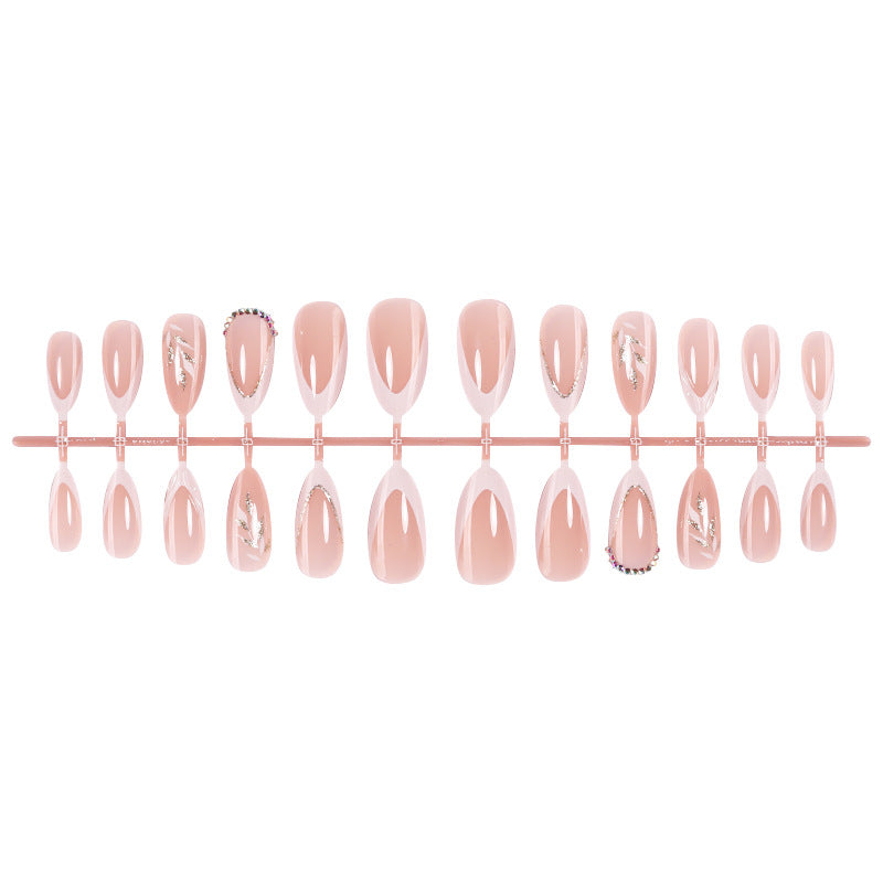Elegante Blumenschnapp-Nagelkunst-Set Karnz