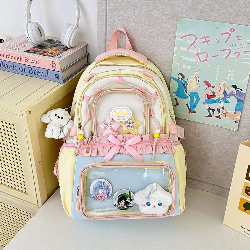 Multi-Funktionaler Transparenter Front-Rucksack Karnz