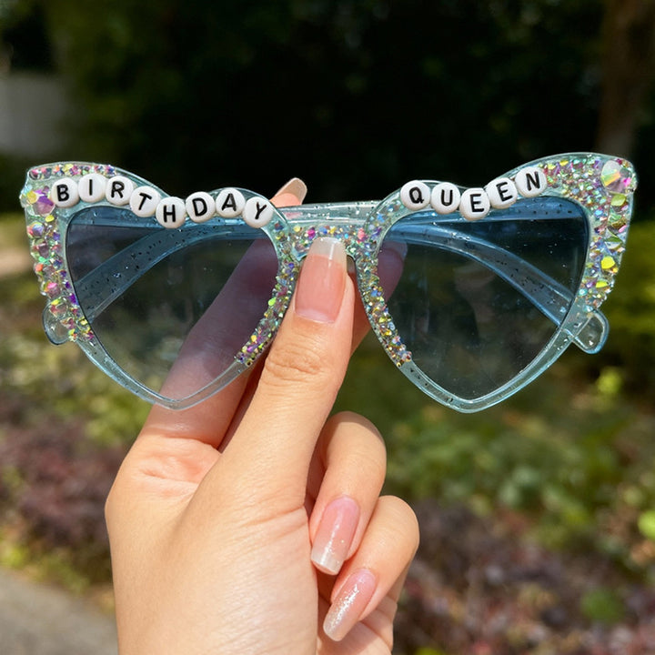 Dekorative Katzenauge-Sonnenbrille Karnz