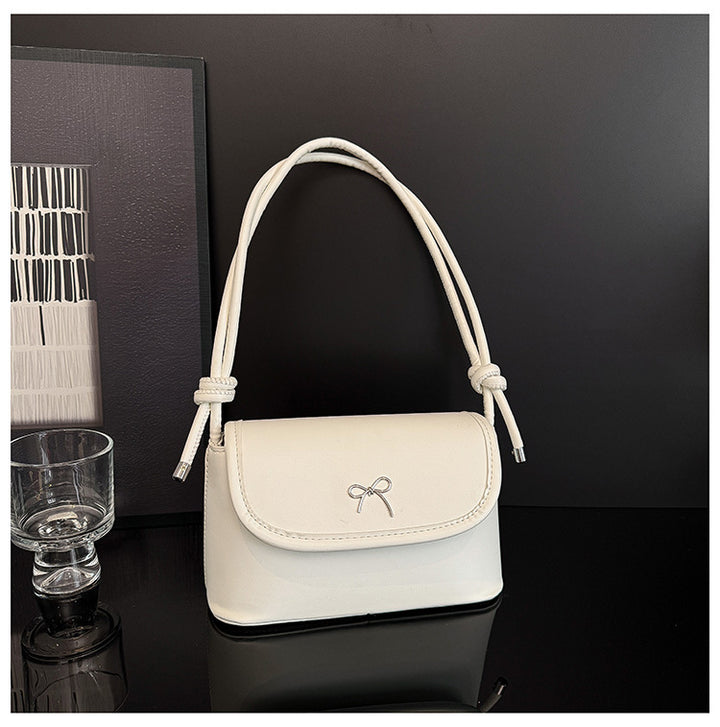 Minimalistische Schleifen-Detail Crossbody-Handtasche Karnz