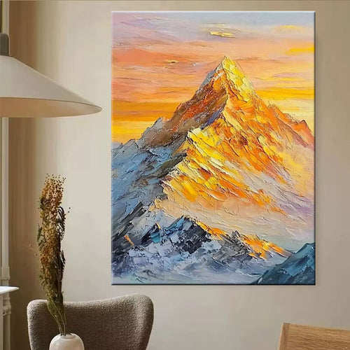 Dekorative Berglandschaft Leinwand Wandkunst